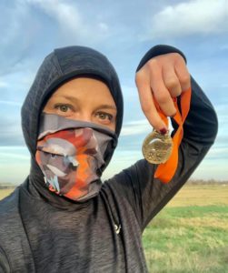 Biegaczka w Wild Run 2020 - Joanna z Wrocławia. fot. Joanna Klaus