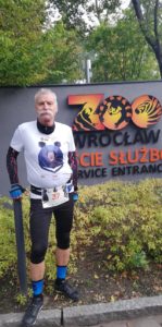 Biegacz w Wild Run 2020 z Wrocławia. fot. Pro-Run