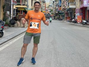 Biegacz w Wild Run 2020 z Wietnamu. fot. Dam Trong Hieu