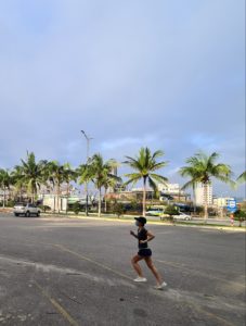 Biegaczka w Wild Run 2020 z Wietnamu