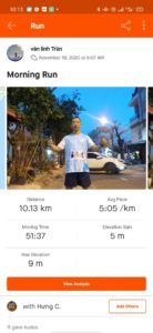 Biegacz w Wild Run 2020 z Wietnamu. fot. Van Linh Tran